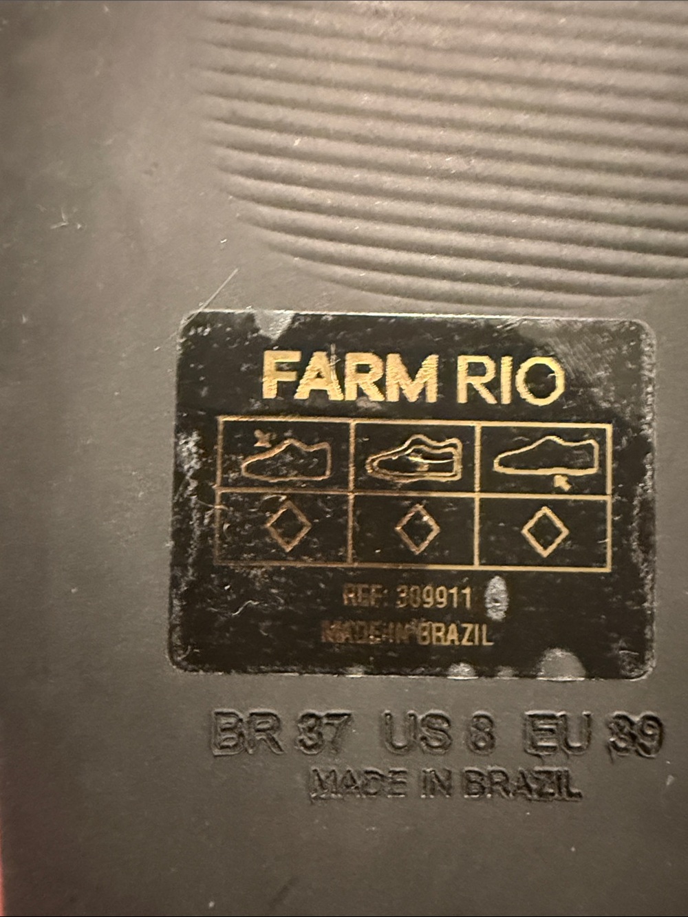FARM Rio Faux Rafia Slide Mules - Picture 8 of 8
